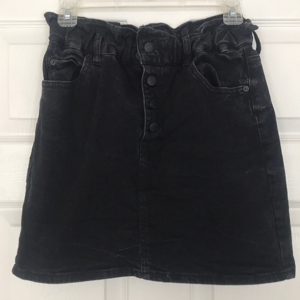 Pull & bear denim mini skirt